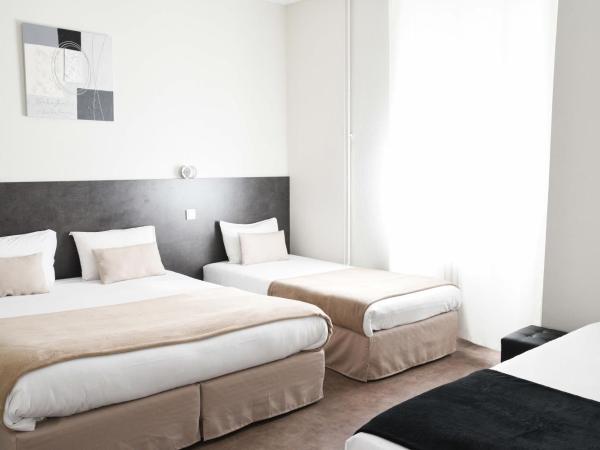 Hotel l'Europe - Cholet Gare : photo 4 de la chambre chambre quadruple avec lits simples