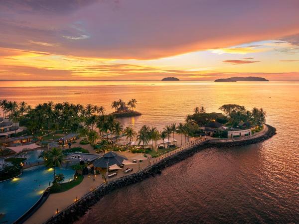 Shangri-La Tanjung Aru, Kota Kinabalu : photo 5 de la chambre chambre lit king-size kinabalu avec vue sur mer