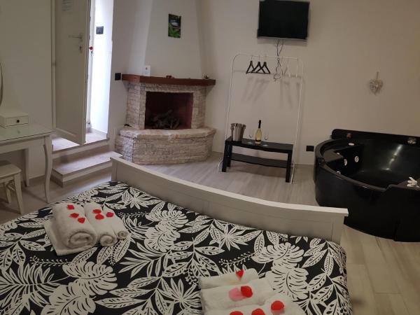 Il Daviduccio Suite : photo 4 de la chambre suite junior avec bain à remous