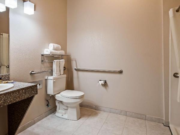 Best Western PLUS Memorial Inn : photo 4 de la chambre chambre lit king-size avec douche accessible en fauteuil roulant - personnes à mobilité réduite/non-fumeurs