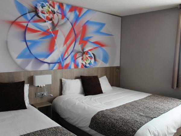 The Originals City, Hôtel La Terrasse, Tours Nord : photo 4 de la chambre chambre lits jumeaux