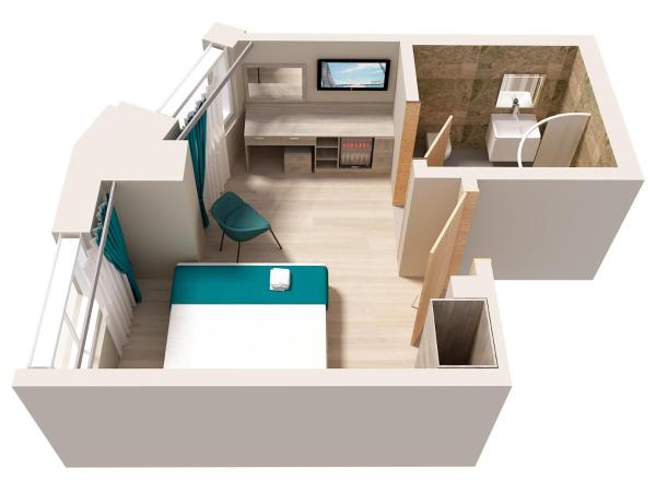 The Lion & Key Hotel : photo 2 de la chambre chambre double - accessible aux personnes à mobilité réduite