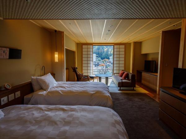 Nakanobo Zuien (Adult Only) : photo 1 de la chambre modern japanese-style room with open-air bath - non-smoking (kinsen) meal provided at restaurant