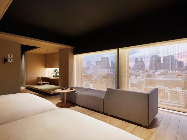 ONSEN RYOKAN YUEN SHINJUKU : photo 1 de la chambre suite non-fumeurs - vue sur ville