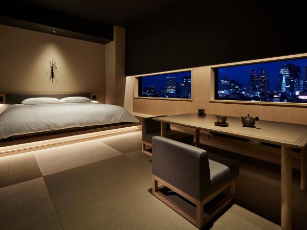 ONSEN RYOKAN YUEN SHINJUKU : photo 4 de la chambre chambre double premium - vue sur ville - non-fumeurs