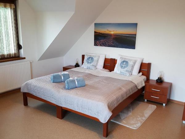 Villa Kapitańska : photo 7 de la chambre superior double room with two single beds, private bathroom and balcony