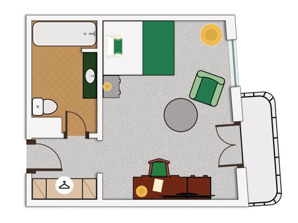 Carlsbad Plaza Medical Spa & Wellness hotel : photo 4 de la chambre chambre simple avec accès au centre de bien-Être