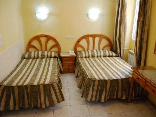 Hostal La Perla Asturiana : photo 6 de la chambre chambre lits jumeaux
