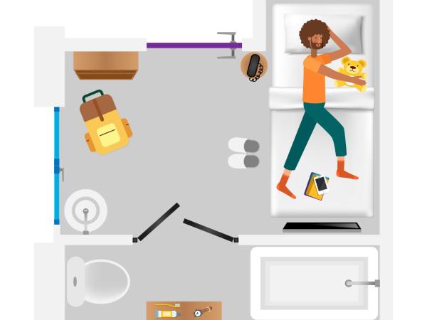 SLEEP'N Atocha - B Corp Certified : photo 5 de la chambre petite chambre simple Économique