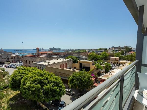Rhodos Horizon City-Adults Only : photo 4 de la chambre chambre double - vue sur mer
