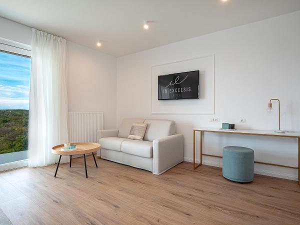 Hotel In Excelsis : photo 4 de la chambre chambre lit king-size deluxe - vue sur mer