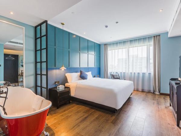 Hangzhou Lanshe hotel : photo 4 de la chambre chambre double - vue sur montagne