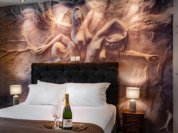 Pallada Athens boutique rooms & apartments : photo 6 de la chambre chambre lit king-size supérieure