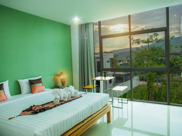 Km Hotel Chiang Mai : photo 6 de la chambre chambre double - vue sur montagne