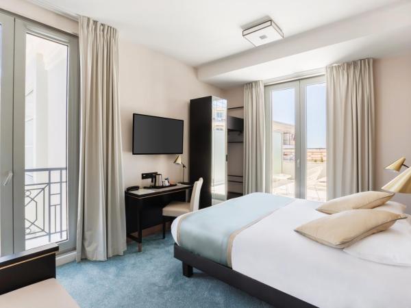 Best Western Hôtel Journel Antibes Juan-les-Pins : photo 10 de la chambre chambre lit queen-size supérieure - non-fumeurs