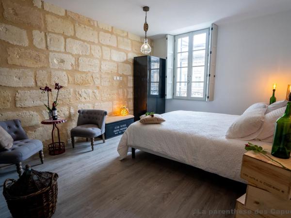 La Parenthèse des Capucins - Maison d'hôtes Bordeaux : photo 2 de la chambre chambre lit king-size deluxe