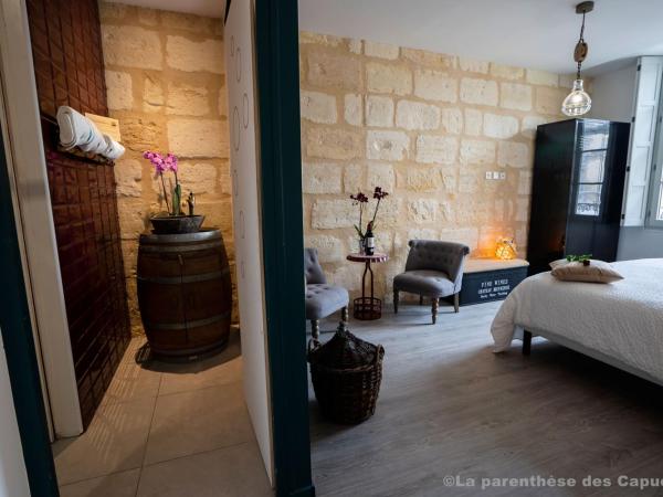 La Parenthèse des Capucins - Maison d'hôtes Bordeaux : photo 3 de la chambre chambre lit king-size deluxe