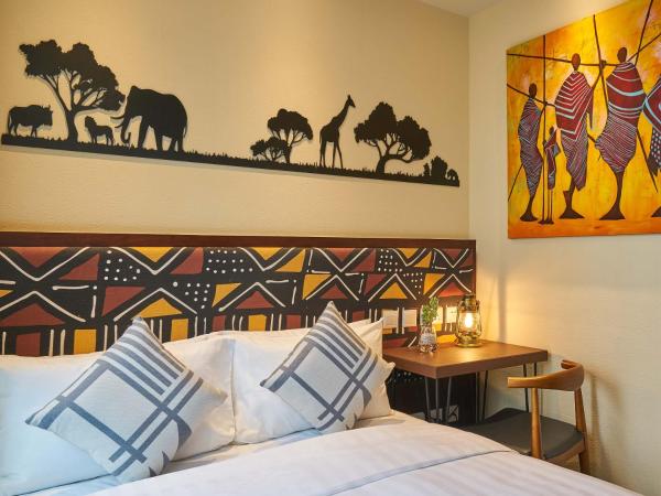 Hotel COZi Resort Tuen Mun : photo 2 de la chambre cozi superior africa style twin or double room