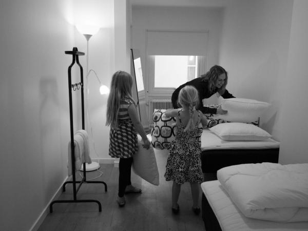 Jönköping Vandrarhem : photo 2 de la chambre chambre lits jumeaux avec salle de bains commune