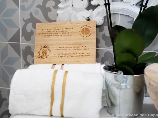 La Parenthèse des Capucins - Maison d'hôtes Bordeaux : photo 8 de la chambre chambre lit king-size - vue sur jardin