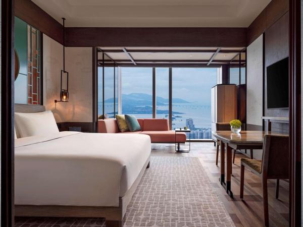 Park Hyatt Shenzhen : photo 2 de la chambre chambre king avec vue sur les toits de la ville 