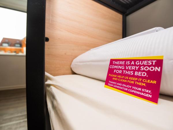 Generator Copenhagen : photo 5 de la chambre lit dans dortoir mixte de 8 lits