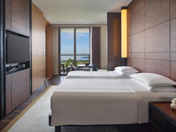 Grand Hyatt Sanya Haitang Bay Resort and Spa : photo 4 de la chambre chambre lits jumeaux de luxe avec vue sur l'océan