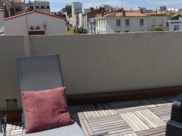 Sabl'Appart Les Sables d'Olonne : photo 7 de la chambre loft avec terrasse