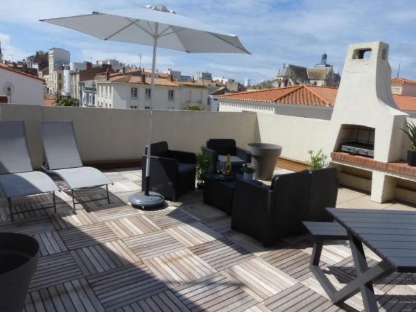 Sabl'Appart Les Sables d'Olonne : photo 10 de la chambre loft avec terrasse