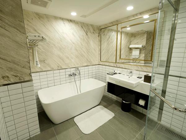 Jazz Hotel Penang : photo 1 de la chambre chambre deluxe double ou lits jumeaux