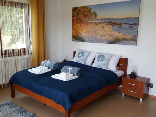 Villa Kapitańska : photo 8 de la chambre chambre double supérieure avec salle de bains privative et balcon