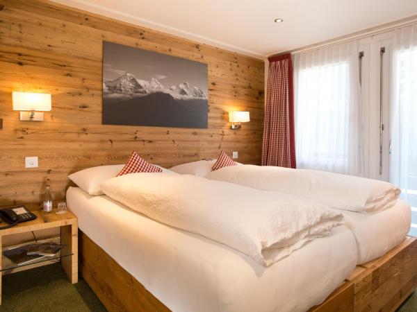Hotel Bernerhof Grindelwald : photo 2 de la chambre petite chambre double - vue sur eiger