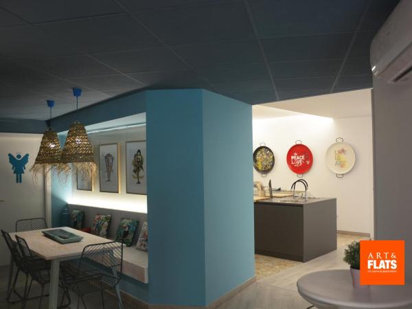 Art&Flats Hostel : photo 7 de la chambre chambre triple avec salle de bains commune