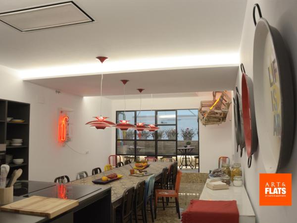 Art&Flats Hostel : photo 8 de la chambre chambre triple avec salle de bains commune