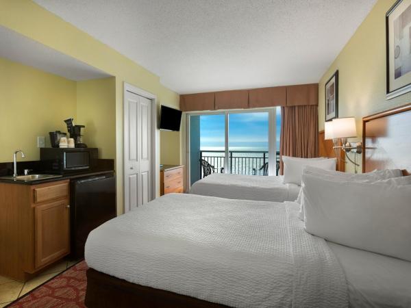 Bay View Resort Myrtle Beach : photo 1 de la chambre chambre avec 2 lits doubles bord de mer