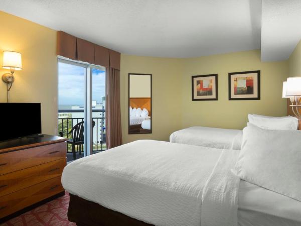 Bay View Resort Myrtle Beach : photo 2 de la chambre chambre avec 2 lits doubles - vue sur océan 