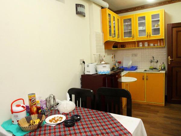 Dream Nepal Hotel and Apartment : photo 2 de la chambre studio avec cuisine et terrasse