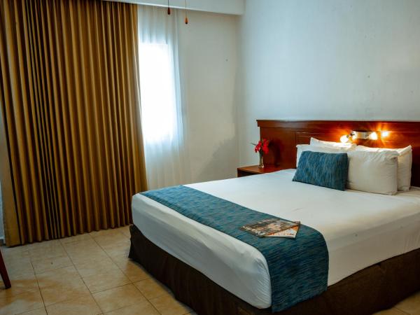 Mesón de la Luna Hotel & Spa : photo 2 de la chambre deluxe room with mini refrigerator and garden view, 1 king bed