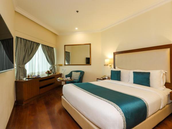 Hotel The Royal Plaza : photo 2 de la chambre deluxe double  room - wifi, 15% discount on food & soft beverages, spa & saloon services.