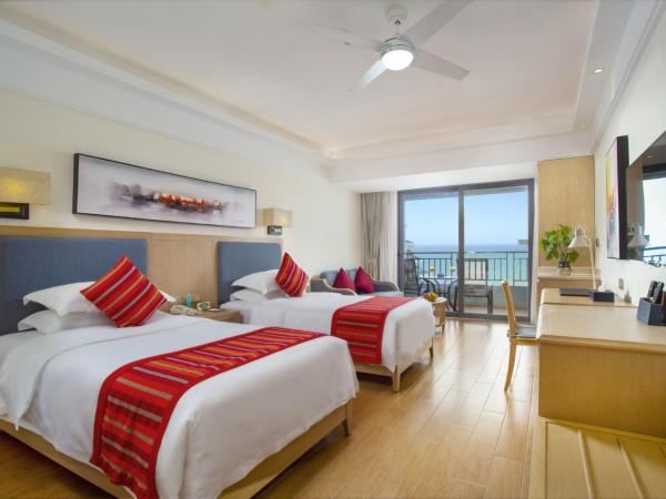 Tianze Beach Resort : photo 5 de la chambre chambre lits jumeaux deluxe - vue sur mer