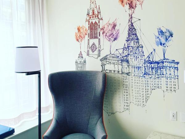 Hyatt Centric Wall Street New York : photo 7 de la chambre chambre lit king-size pour personnes à mobilité réduite avec douche accessible aux personnes à mobilité réduite