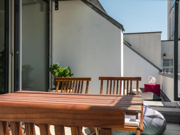 Hotel Sandwirth : photo 7 de la chambre appartement avec terrasse