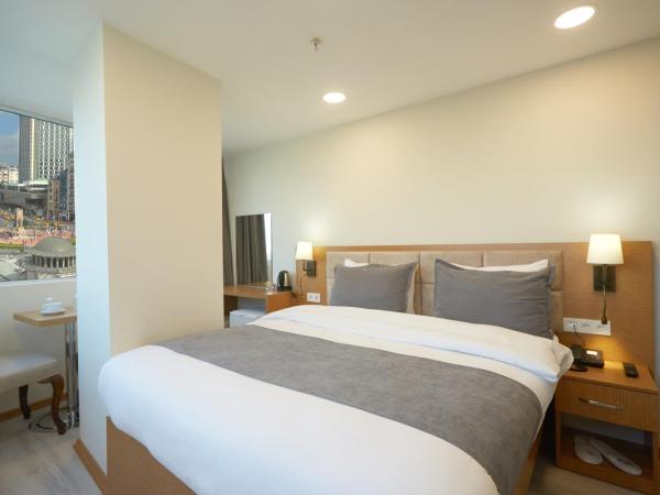 Kartal Palace Taksim Square FAMİLY HOTEL : photo 7 de la chambre chambre lits jumeaux supérieure - vue sur ville