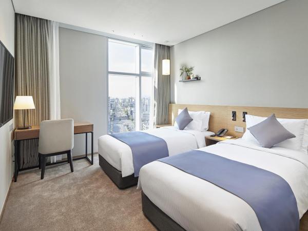 MD HOTEL DOKSAN - Fomerly Staz Hotel Doksan : photo 1 de la chambre chambre lits jumeaux standard avec baignoire