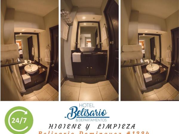 Hotel Belisario INN : photo 1 de la chambre chambre double avec 2 lits doubles