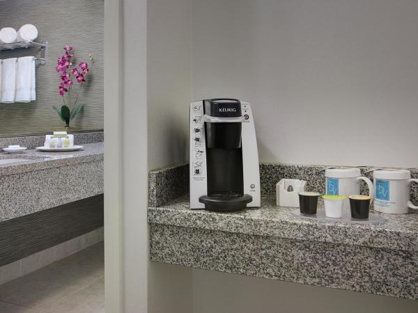 Toronto Don Valley Hotel and Suites : photo 4 de la chambre chambre lit king-size deluxe avec balcon