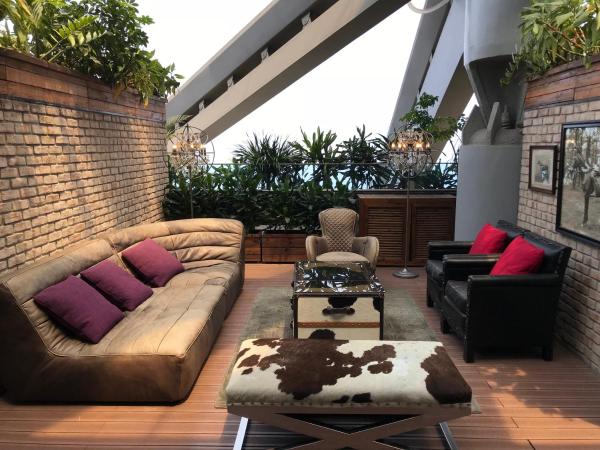 Hotel Éclat Beijing : photo 4 de la chambre grande chambre lits jumeaux deluxe avec terrasse