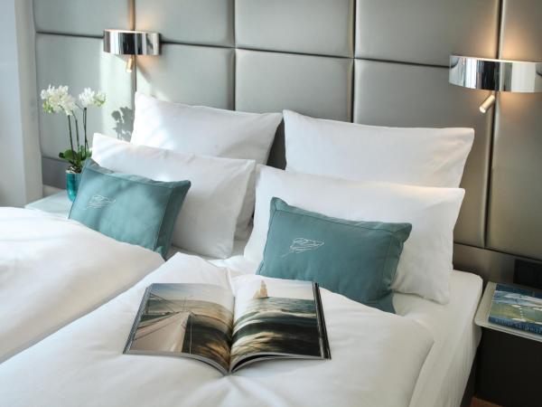 Lindner Hotel Dusseldorf Seestern, part of JdV by Hyatt : photo 1 de la chambre chambre lit queen-size deluxe