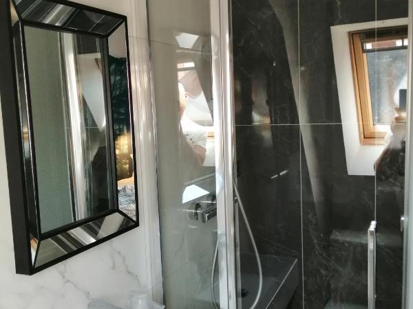 Hotel Du Cygne Tours : photo 7 de la chambre chambre double ou lits jumeaux mansardée - accessible par des escaliers