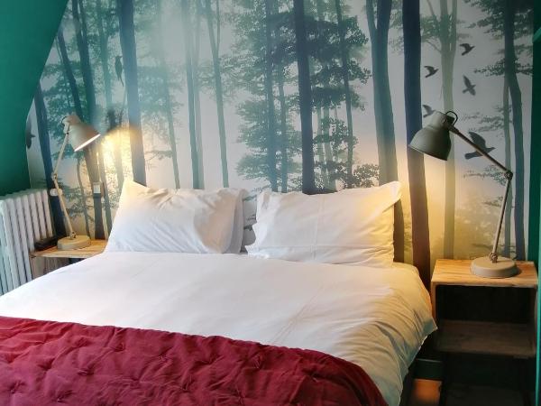 Hotel Du Cygne Tours : photo 3 de la chambre chambre double ou lits jumeaux mansardée - accessible par des escaliers